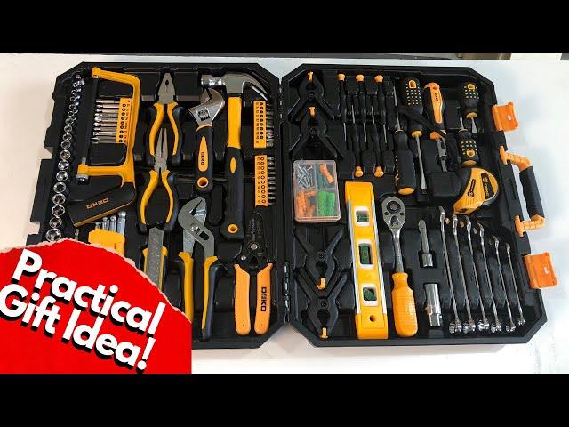 DEKO Tool Set Gift Idea | Ideal for Housewarming, College Dorm, Newlyweds