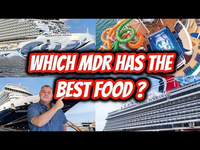 Cruise Line Main Dining Room Comparison | Which Has the BEST Food