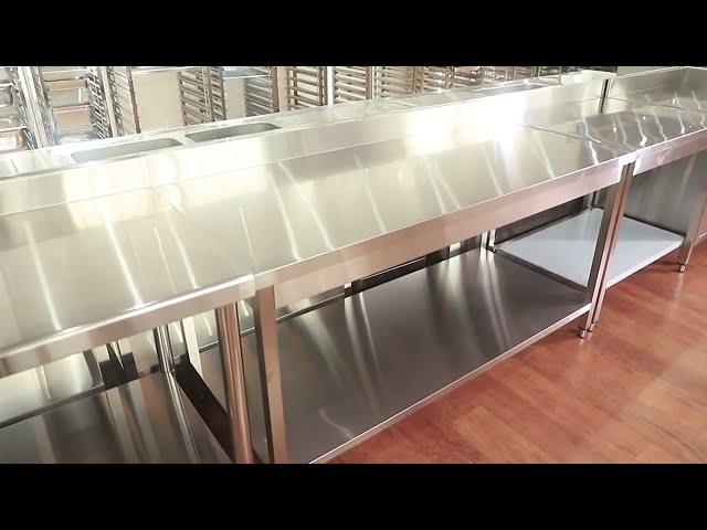 Powerful factory on sales Stainless steel work table