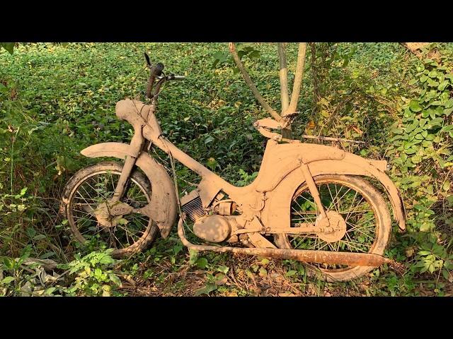 Restoration German Simson 2-Stroke // Abandoned SIMSON Motorcycle Rescued From Woods After 70 Years