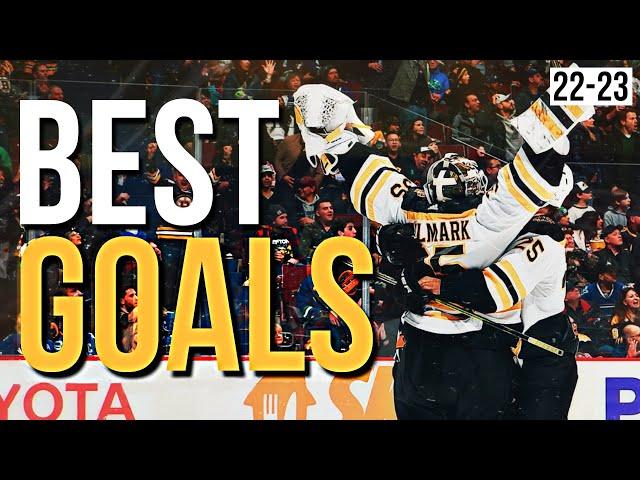 BEST GOALS OF THE BRUINS SEASON (2022-2023)