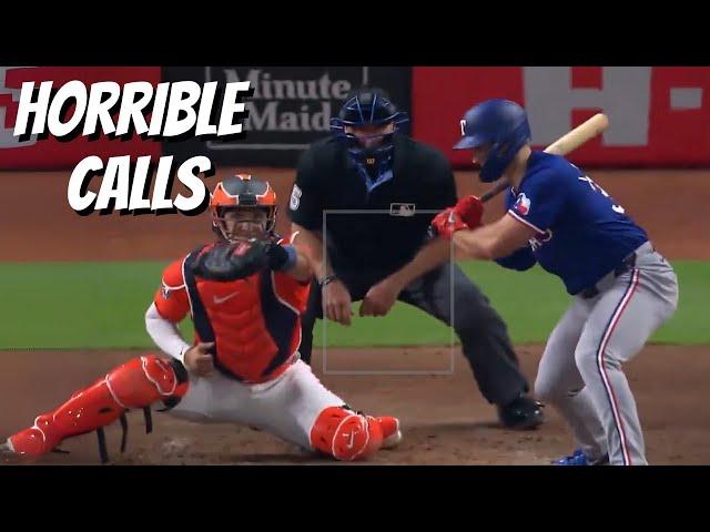 MLB Worst Strike Calls of 2024