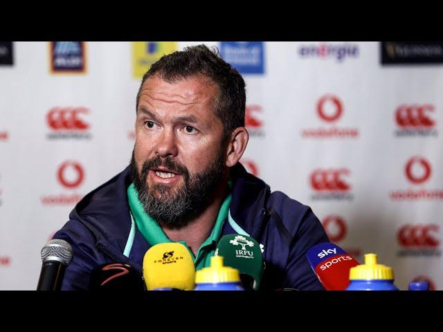 Inside Camp: Andy Farrell Team Announcement Press Conference