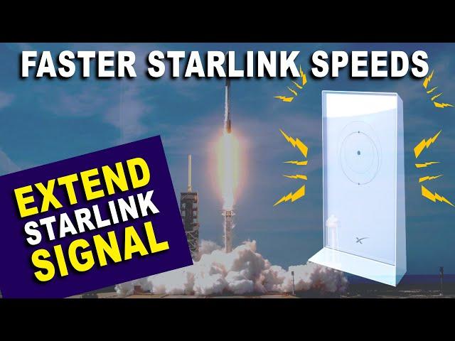 Faster Starlink Speeds Extend Starlink Signal