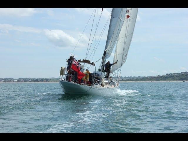 Tom Cunliffe sails on Overlord.