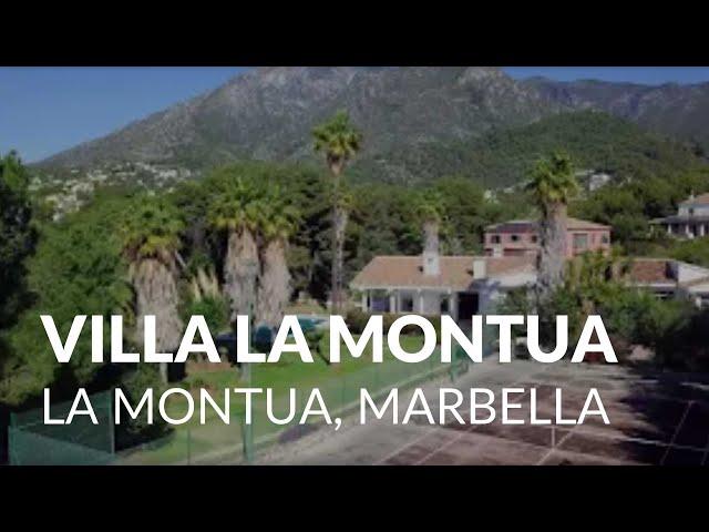 Superb seven bedroom villa with marvelous sea views in La Montua, Marbella Golden Mile