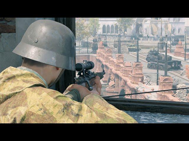 Enlisted Gameplay - Königsplatz - Battle of Berlin [1440p 60FPS]