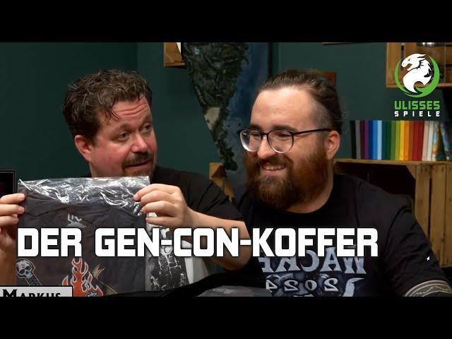 Der Gen-Con-Koffer | auspacken mit Markus und Philipp