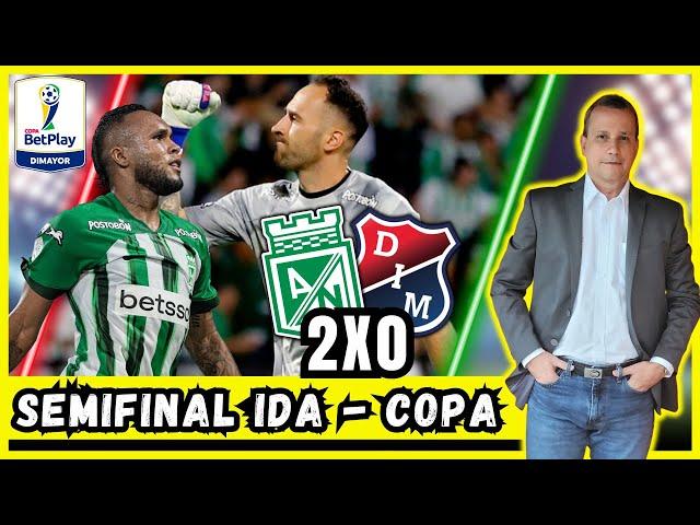 EL VERDE PEGÓ PRIMERO🟢​​ NACIONAL (2)  (0) MEDELLÍN ​ COPA BETPLAY GENTE PASIÓN Y FÚTBOL 