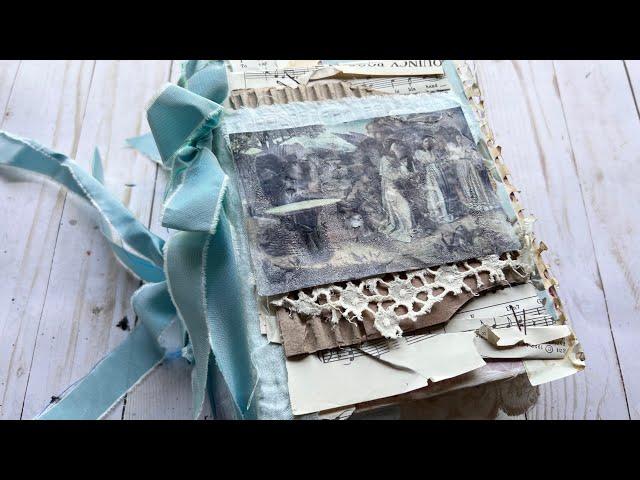 Vintage Junk Journal Inspiration and  Flip Through - Whispers of the Heart (custom order share)