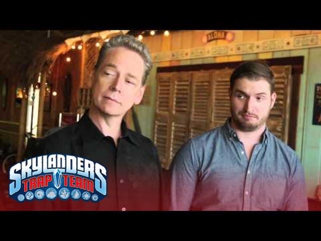 Official Skylanders Trap Team:  Nerdist News Visits Toys for Bob l Skylanders Trap Team l Skylanders