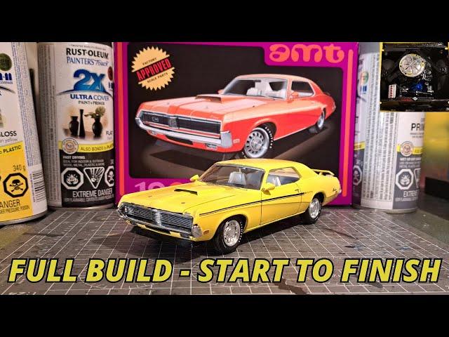 Building the 1969 Mercury Cougar Eliminator: 1/25 Scale Model Kit by AMT