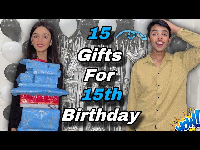 Abdul Rehman Ko 15th Birthday Per 15 Gifts Diye  || Aimen Naraz Ho Gai