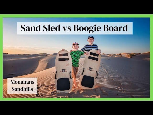 Best Sand Sled to Use | Sled Speed Test | Monahans Sandhills