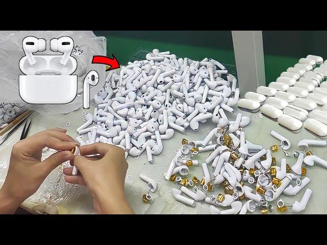 FACTORY में AIRPODS कैसे बनता है?AirPods And AirPod Cover Manufacture | AirPods Production.