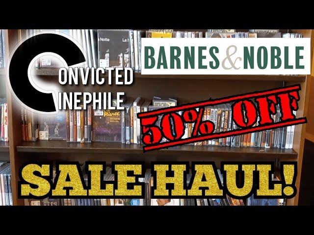 CRITERION COLLECTION BARNES & NOBLE JULY 50% OFF SALE HAUL!