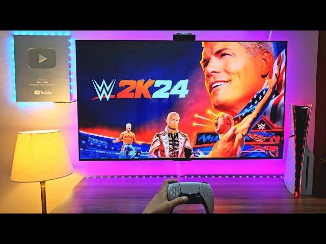 WWE 2K24 (PS5) Gameplay 4K HDR 60FPS