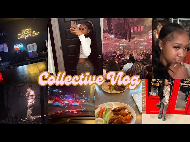 COLLECTIVE VLOG| lil baby concert, out to eat, hang w friends+MORE