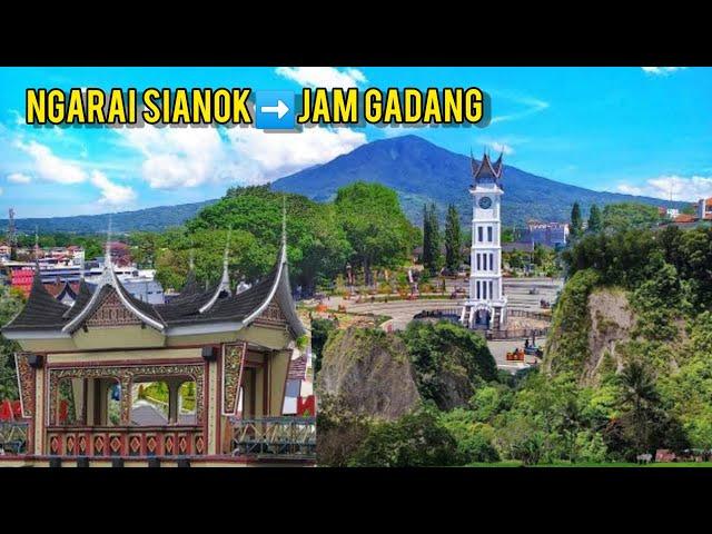 PERJALANAN DI RANAH MINANG KOTA BUKITTINGGI‼️DARI NGARAI SIANOK JEMBATAN LIMPAPEH SAMPAI PASAR ATAS