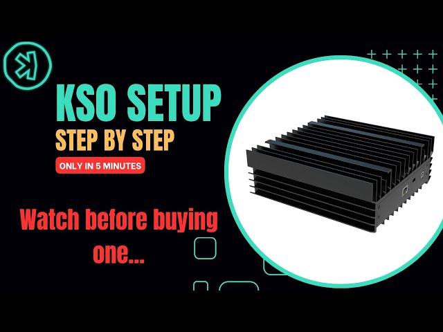 How to set up the ICERIVER KS0 miner step by step, ROI and more.