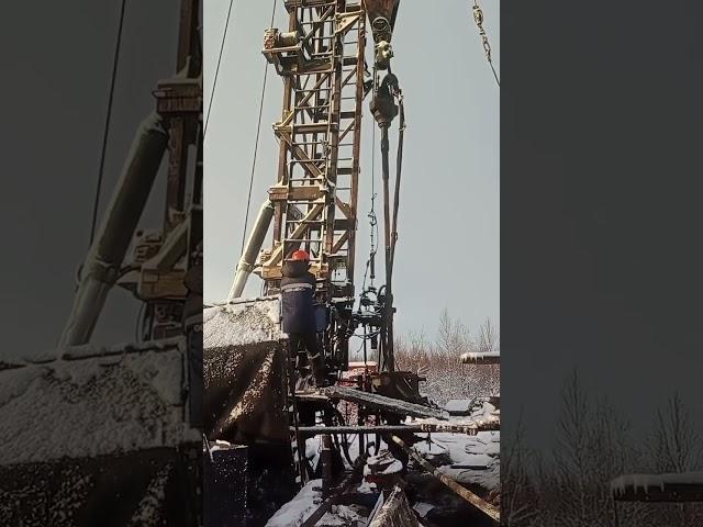 Расхаживание 40 до 70 тонна #бурильщик #крс #нефть #прс