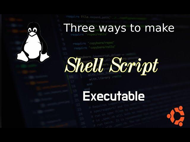 How to make shell script file executable on ubuntu |  shellscript file execution | gsrminfo