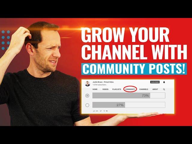 YouTube Community Tab & Posts - The COMPLETE Guide!