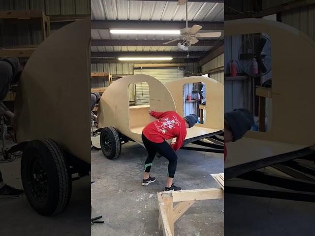 How to Build a Teardrop Camper #shorts