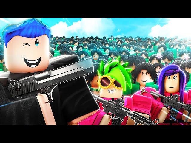 50 Player Roblox Squid Game LIVE for $10,000,000 Robux!