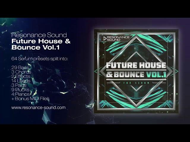 Resonance Sound - Future House and Bounce Vol.1 for Serum