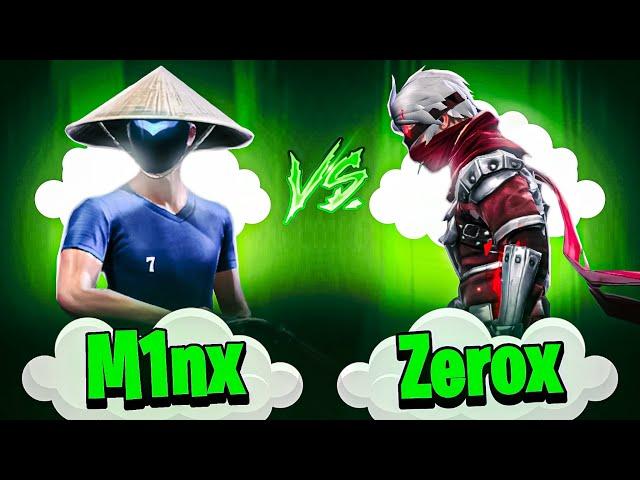 Zerox FF Vs M1NX | Cleanest Fight Ever1vs1 series #04