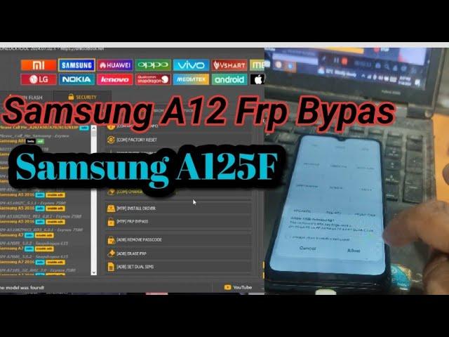 Samsung A12 (A125f) frp bypass unlock tool I Samsung A12 frp unlock tool | Samsung A12 frp unlock 