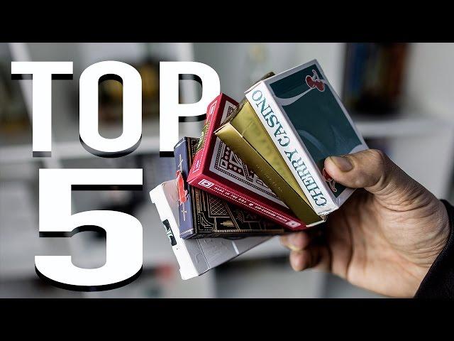 BEST PLAYING CARDS - TOP 5