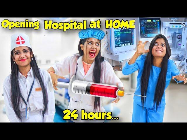 Living like a Doctor for 24 hours!! *pagal Nurse aur Patient* 