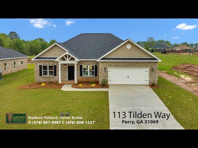 113 Tilden Way Perry , GA Madison Holland | Landmark Realty $299,640