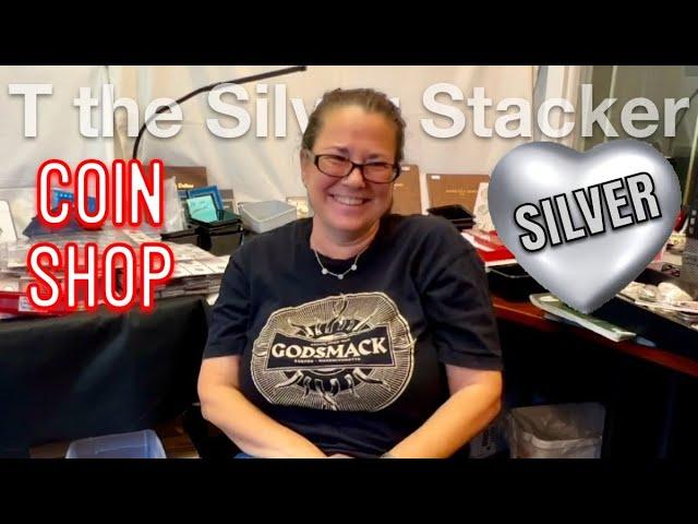 "I Love Silver" - Coin Shop Owner Sherrie on Silver Stacking and More!