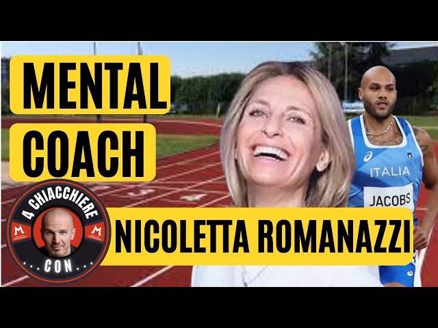 4 chiacchiere con Nicoletta Romanazzi (mental coach di Marcell Jacobs)