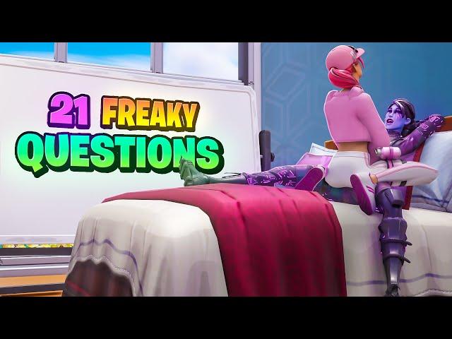 GAMER GIRL 21 FREAKY QUESTIONS .. IT GOT THIRSTY 