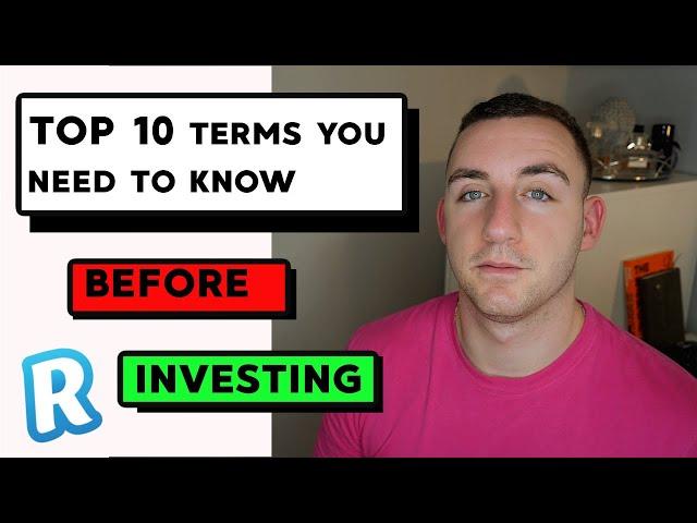 New to investing? WATCH THIS!!  Top 10 Terms | Trading for beginners!