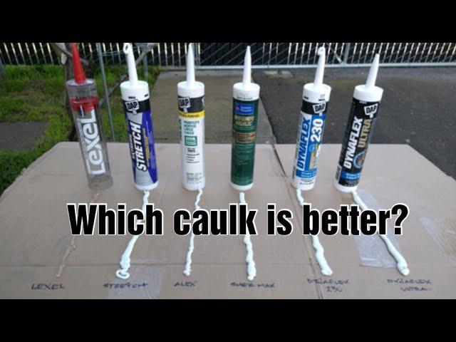 Caulking 101 | Caulking tips. What you use matters!