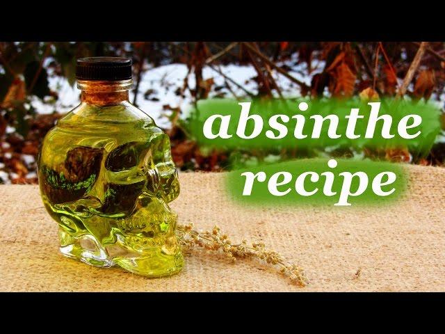 How to make absinthe, homemade alcoholic drink