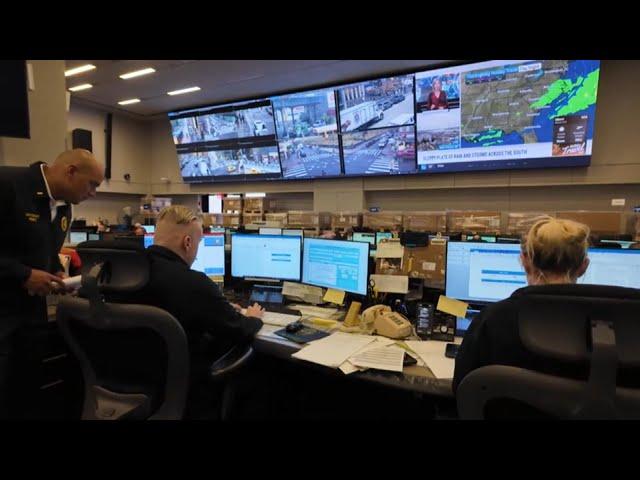 NYPD Sets Up Command Center for New Year's Eve Celebrations