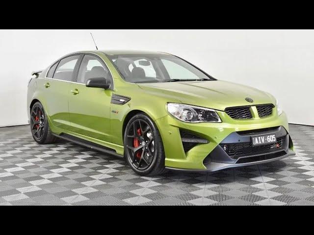 The car that would’ve had DODGE AND FORD PANICKING! | The Holden commodore HSV GTSR W1