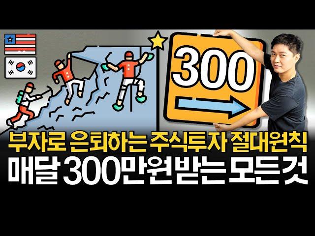 배당금 월 300만원 만드는 가장 빠른 방법