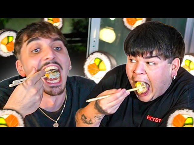 ¿QUIEN COME MAS SUSHI? Ft. @ElMortedor