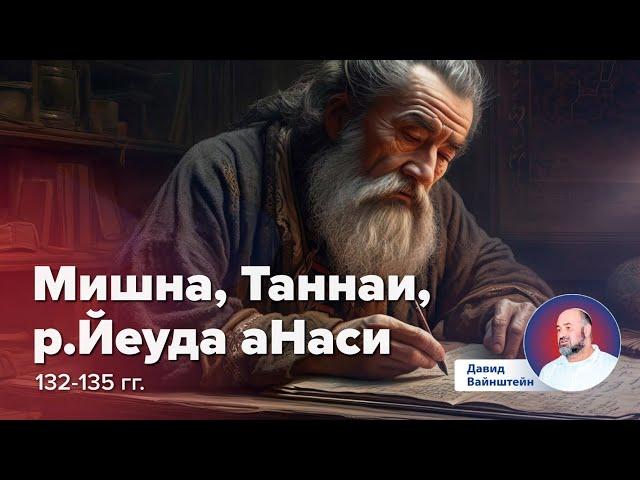 Мишна, Таннаи, р. Йеуда аНаси | Давид Вайнштейн