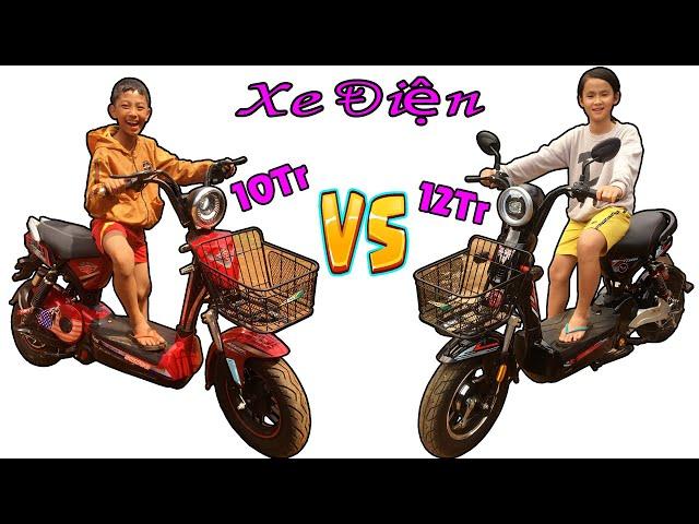 Đại Chiến Xe Điện 10Tr Vs Xe Điện 12Tr Của Con Nhà Giàu || Anh Công Nguyên