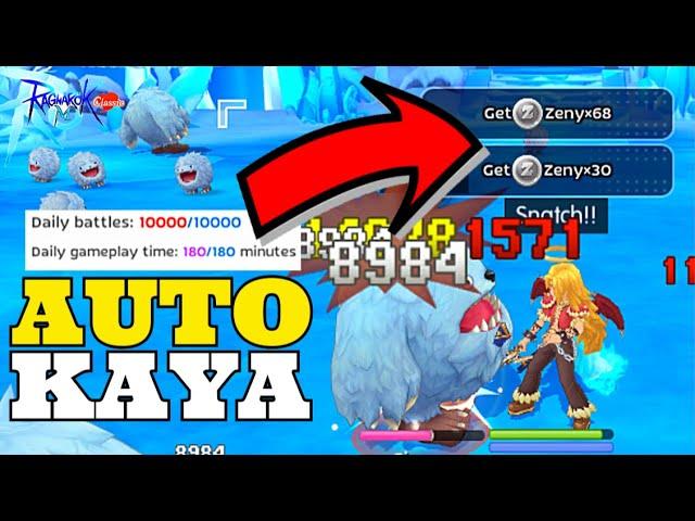 FARM ZENY TANPA STAMINA CT, MULTi JOB ( AUTO KAYA ) - RAGNAROK M CLASSIC