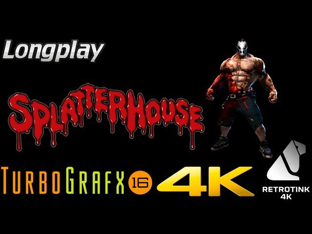 Splatterhouse ▪ TurboGrafx 16 ▪ Retrotink 4K ▪ Longplay