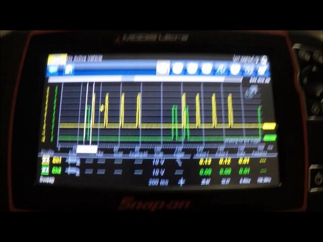 Lab scope Cam crank analysis Oscilloscope Lesson